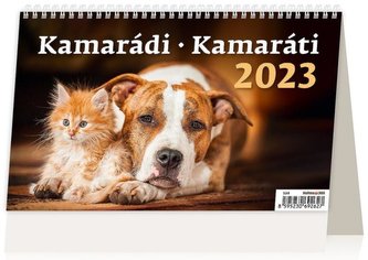 Kalendář stolní 2023 - Kamarádi