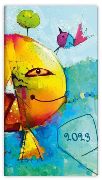 Diář 2023 Napoli - design 6, čtrnáctidenní kapesní PVC