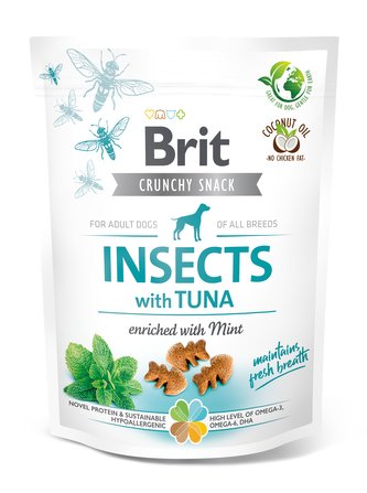 Brit Care Dog Crunchy Cracker s hmyzem_tunak/mata_200g