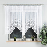 Dekorační oblouková krátká záclona NADIA 130 bílá 300x130 cm MyBestHome