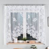 Dekorační oblouková krátká záclona PETUNIA 160 bílá 300x160 cm MyBestHome