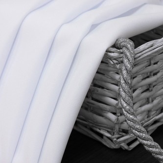 Dekorační krátký závěs s kroužky COLOR 160 bílá 140x160 cm (cena za 1 kus) MyBestHome Dekorační krátký závěs s kroužky COLOR 160 bílá 140x160 cm (cena za 1 kus) MyBestHome