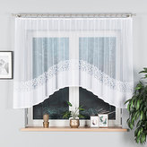 Dekorační oblouková krátká záclona DANIELA 130 bílá 300x130 cm MyBestHome