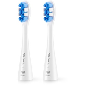 Niceboy ION Sonic toothbrush heads 2 pcs Hard white