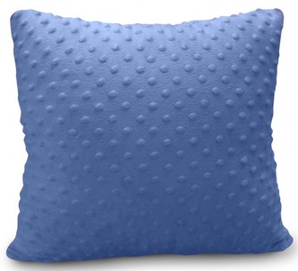 Polštář BEST MINKY modrá 40x40 cm Mybesthome