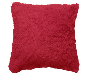Polštář SHAGGYS 45x45cm červená MyBestHome