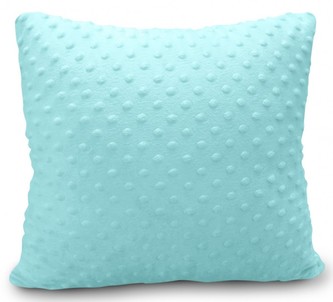 Polštář BEST MINKY světle tyrkysová 40x40 cm Mybesthome Polštář BEST MINKY světle tyrkysová 40x40 cm Mybesthome