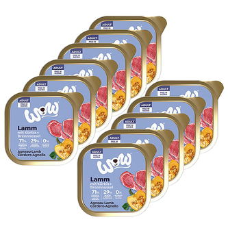 WOW paštika Jehněčí s dýní Adult 11x150g