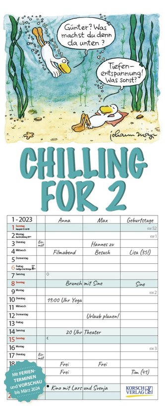 Chilling for 2 2023