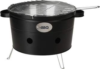 BBQ přenosný gril na dřevěné uhlí