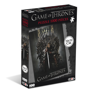 Puzzle Game of Thrones: Ned na Železném trůně, 1000 dílků