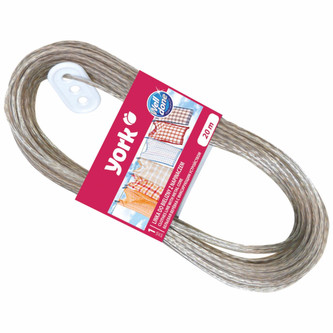 YORK šňůra na prádlo ocelová s napínáním 20 m