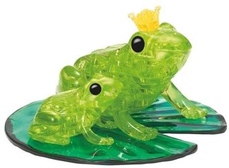 3D Crystal puzzle Žabky 43 dílků