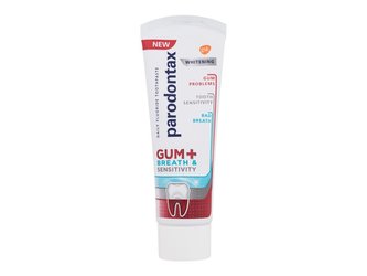 Parodontax Bělicí zubní pasta na problémy s dásněmi, dechem a citlivostí zubů Gum and Sensitive Whitening 75 ml unisex