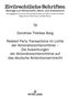 Related Party Transactions im Lichte der Aktionärsrechterichtlinie - Die Auswirkungen der Aktionärsrechterichtlinie auf das deut