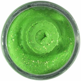POWERBAIT NATURAL GLITTER TROUT BAIT LIVER 50G SPRING GREEN
