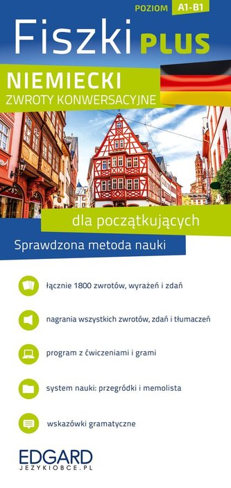 Niemiecki Fiszki PLUS Zwroty konwersacyjne dla początkujących Niemiecki Fiszki PLUS Zwroty konwersacyjne dla początkujących