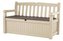 Zahradní lavice Keter Eden Garden Bench 265L béžová