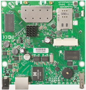 RouterBoard Mikrotik RB912UAG-2HPnD 802.11b/g/n, RouterOS L4, miniPCIe