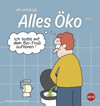 Krumbiegel: Alles Öko Postkartenkalender 2023