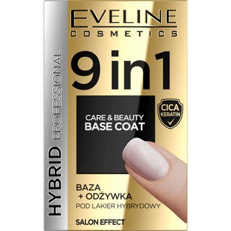 Eveline - Báze + výživa pod hybridní lak 9 in 1