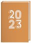 Neon Orange Kalenderbuch A5 2023