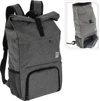 XQMAX Batoh turistický roll-top šedá KO-DB9300170