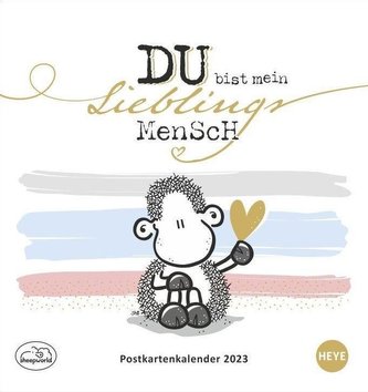 sheepworld Postkartenkalender 2023