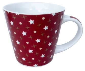 Porcelánový hrnek 340 ml, Hvězdičky