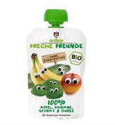 Freche Freunde Kapsička jablko, banán, špenát a okurka 100 g