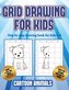 Step by step drawing book for kids 6- 8 (Learn to draw cartoon animals): This book teaches kids how to draw cartoon animals usin
