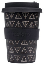 Ekologický cestovní hrnek s víčkem Harry Potter: Relikvie smrti - Deathly Hallows (objem 475 ml)