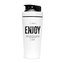 Šejkr ENJOY 750 ml - GymBeam - 200 g - bílá - 750 ml