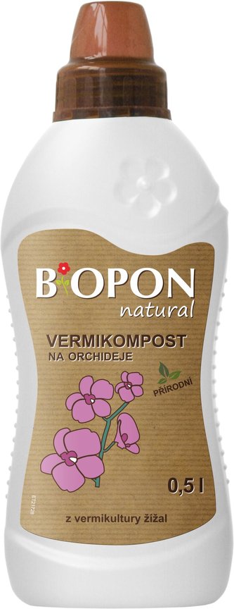 Bopon - Natural Vermikompost na orchideje 500 ml BROS Bopon - Natural Vermikompost na orchideje 500 ml BROS