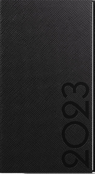 Týdenní diář Jakub Tora kapesní Černá