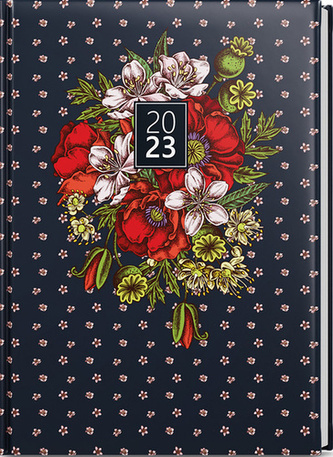 Denní diář David Lamino A5 Tmavý