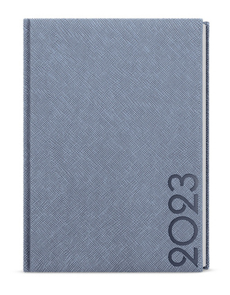 Týdenní diář Oscar Tora A5 Modrošedá