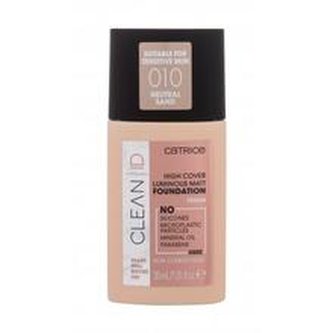 Catrice Clean ID Makeup Luminous Matt 30 ml 010 Neutral Sand pro ženy