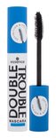 Essence Double Trouble Řasenka 12 ml Black Waterproof pro ženy