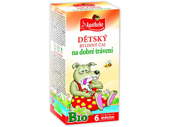 Apotheke Dětský čaj na dobré trávení Vlk BIO 20 sáčků