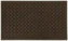 Rohožka - předložka CONTOURS ROUNDS hnědá 45x75 cm Multi Decor