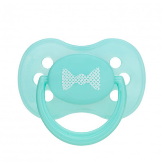 Canpol babies Dudlík 18m+  silikonový symetrický PASTELS