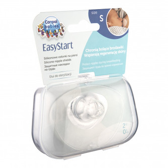 Canpol babies Chránič prsní bradavky EasyStart malý S 2ks