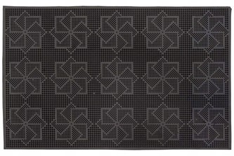 Gumová rohožka - předložka PIN MAT motiv J - 36x58 cm MultiDecor