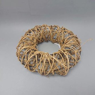 Věnec proutí přírodní 30cm