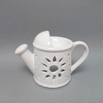 Aromalampa konvička bílá