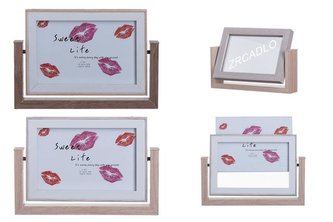 Fotorámeček dřevo otáčecí menší