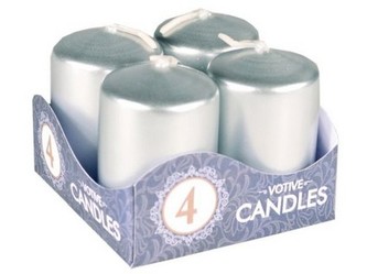 svíčka adventní 60x38/40mm STŘ (4ks)