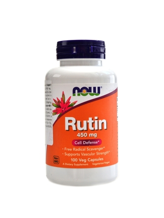 Now Foods - Rutin 450mg 100 rostlinných kapslí Now Foods - Rutin 450mg 100 rostlinných kapslí
