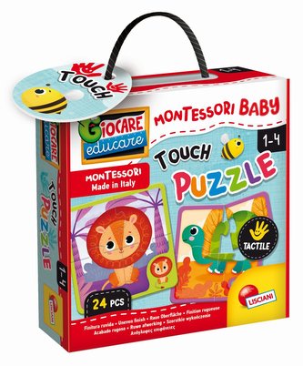 Hračka Liscianigioch Montessori Baby Touch - Puzzle
